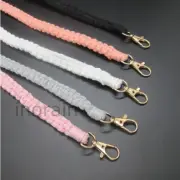 Weave Mobile Phone Lanyard Cross Body Strap Braid Shoulder Bag Camera Strap