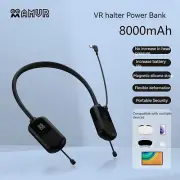 8000mAh VR Charger Neck Charger Power Bank for PICO4/Quest 2/Quest Pro Headset