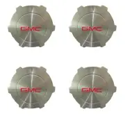 4 NEW 2004-2007 GMC SIERRA 1500 TRUCK YUKON XL 7" ALUMINUM WHEEL CENTER CAP