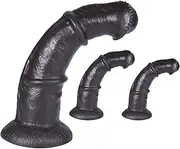 Giant Horse Dildo Silicone Super Long Animal Penis Anal Plug Dildos Huge Animal Horse Anal Dildo with Suction Cup Sex Toys For Women Men(L)