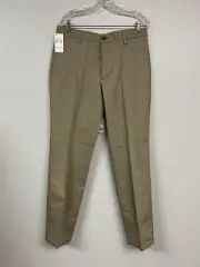 Dockers Signature Khaki Men’s 32x32 Straight Fit Stretch Pants NWT Tan