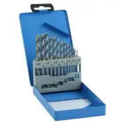 ALPHA 13 Piece Metric Drill Bit Set (1.5-6.5mm) Silver Series