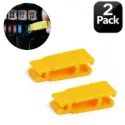 2 × Pack Fuse Puller 30mm Car Automotive Mini Micro Blade Tool Extractor Yellow