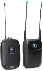 Shure SLXD15 Wireless Bodypack System with Uniplex UL4 Lavalier Microphone - J52