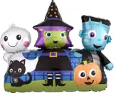 Halloween Friends SuperShape XL Foil Balloon 81cm Wide Approx