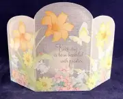 Vintage Hallmark Candle Screen Decorative Candle Ensemble