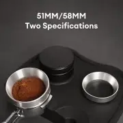51/58mm Coffee Grinder Dosing Funnel Magnetic Espresso Ring For Portafilter