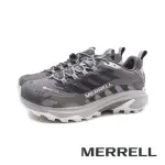 【MERRELL】男 MOAB SPEED 2 MID GORE-TEX 防水登山健行鞋 男鞋(灰)