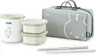 THERMOS Miffy Thermal Lunch Box Set Chopsticks & Pouch Set Light Green DBQ-256B