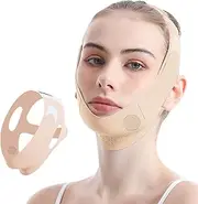 Graphene Face Lift Belt, Facial Lifting Bandage, Breathable Outline Lifting Shaping Face Band Chin Up Lifting
