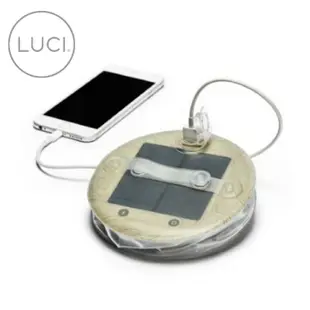 美國LUCI充氣式太陽能LED燈-Lux柔和黃光PRO支援USB連接充電款LCISL-LUX-PRO