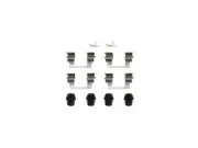 Front Brake Hardware Kit For 2003-2008 Toyota Corolla 2004 2005 2006 JK273VM (for: Toyota)