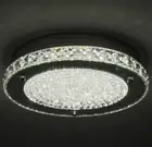 Crystal Flush Mount Ceiling Light 13 Inch Crystal Chandelier LED