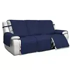 PureFit Water Resistant Reversible Sofa Covers for Reclining Sofa 3 Seat - No...