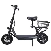 1200W Electric Scooter 50KM/H 12 inch 50km Foldable Travel Adult Bike w/Seat HOT