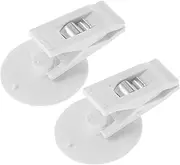 PRETYZOOM 1 Pair Car Mounted Suction Cup Clip Car Picture Holder for Glasses Cards Tickets Easy Installation Windscreen Holder Strong Structure for Secure Document Storage