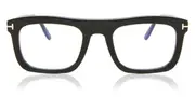 Tom Ford FT5757-B Blue-Light Block 001 Men's Glasses Black Size 52 - Private Health Rebate - Blue Light Block Available