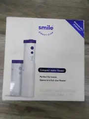 Smile Direct Club COMPAC WATER FLOSSER Cordless Portable Oral Irrigator w/2 tips