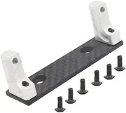 RC Vehicle Servo Mounting Bracket for 1:10 Scale Applications, Silver