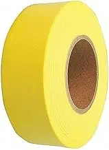 GSA Flagging Tape, 75 m Length x 25 mm Width, Yellow