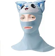 Bvizyelck Cute Dive Hood,Wetsuit Animal Ear Hood - Cartoon Wetsuit Hood Scuba Hood for Animal Lovers, Style Ear Accentuated Design