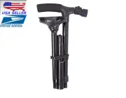 Updated Safety Walking Sticks 4 Head Magic Cane Folding LED Safety Walking Stick