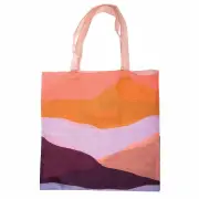 Coastal Foldable Shopping Bag Reusable Eco Grocery Tote Handbag