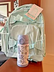 Snoopy School Pottery Barn Backpack Glitter Disney Rainbow frozen+ water Bottle
