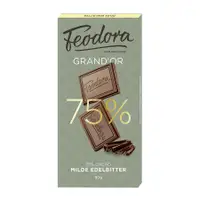 在飛比找蝦皮商城優惠-Feodora賭神巧克力75%/ 80g　eslite誠品