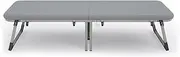 No Need to Install Rollaway Guest Bed Cot Fold Out Bed - Portable Folding Bed Frame with Thick Memory Foam Mattress Sleeper Guest Bed Cot for Spare Bedroom & Office (Color : A)