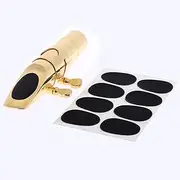 Labymos 8pcs Mouthpiece Patches Pads Cushions 0.3mm for Alto Tr Sax Saxophone