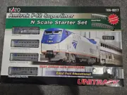 Kato 106-0017 Amtrak P42 Superliner N Gauge Diesel Starter Train Set