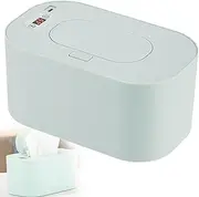 Baby Wipe Warmer，USB Baby Wipe Warmer and Dispenser，40-60°C Adjustable Wet Wipes Warmer, Portable Baby Wipes Dispenser with Led Display,can Accommodate A Complete Set of Wet Wipes Box