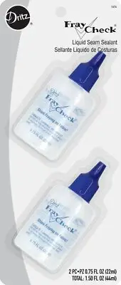 Dritz 1674 Fray Check-.75oz 2/Pkg