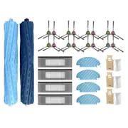 For Deeboot T9 / T9 + Plus Accessories Roller Main Side Brush Hepa Filter Mop Rag Dust Bag Spare Pa