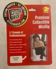 CITIZEN BRICK ONE MAN ARMY "RAMBO" MINIFIGURE! BRAND NEW! SOLD OUT!