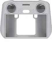 Silicone Case for MI NI 3 Pro/4 Pro Sleeve ScratchProof Protection Cover Sunshade for part RC/RC N2 N1/RC 2 Control Accessories(for RC Grey)