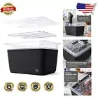 Effortless Cooking with 12 Qt Sous Vide Container & Stainless Steel Rack