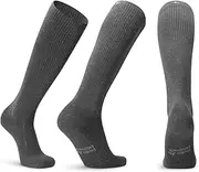 [DANISH ENDURANCE] Compression Socks Men & Women, Organic Cotton Flight Socks, Graduated Compression Socks, 14-18 mmHg, Unisex