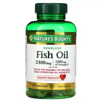 在飛比找iHerb優惠-[iHerb] Nature's Bounty 無氣味魚油，