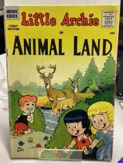 Little Archie in Animal Land #1/Silver Age Archie Comic Book/1957