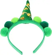 [COSMEVIVI] Plush Unicorn Headband Adorable Cartoon Hair Decor for Boys and Girls Adults Party Hairband for Unicorn Dress up