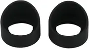 2Pcs 34mm Rubber Eyepiece Cover Guards for Binoculars, Microscopes, and Telescopes - Durable Protection for Optics