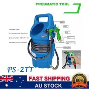 AU 25KG Rust Removal Sandblaster Sand Blaster Gun Pressure Air Sandblaster Kit