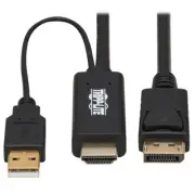 Eaton P567-02M EATON TRIPP LITE SERIES HDMI TO DISPLAYPORT ACTIVE ADAPTER CABLE
