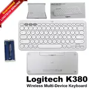 Logitech K380 Wireless Multi-Device Bluetooth Keyboard 78 Keys Off White QWERTY