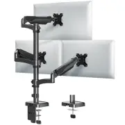 Triple Monitor Mount Holds 4.417.6lbs Up To 32 Inch Monitor Stand For 3 Monitors