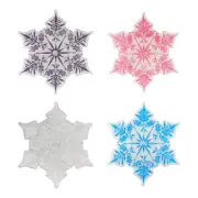 Snowboard Stomp Pad Snowflake Stomp Pad for Men Women Outdoor Winter Sports