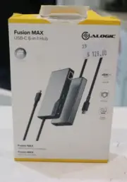 Alogic USB-C Fusion MAX 6-in-1 Hub V2 - Space Grey (Damaged Box)