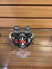 FIRE DEPT HOSE HOLDS SALT AND PEPPER SET